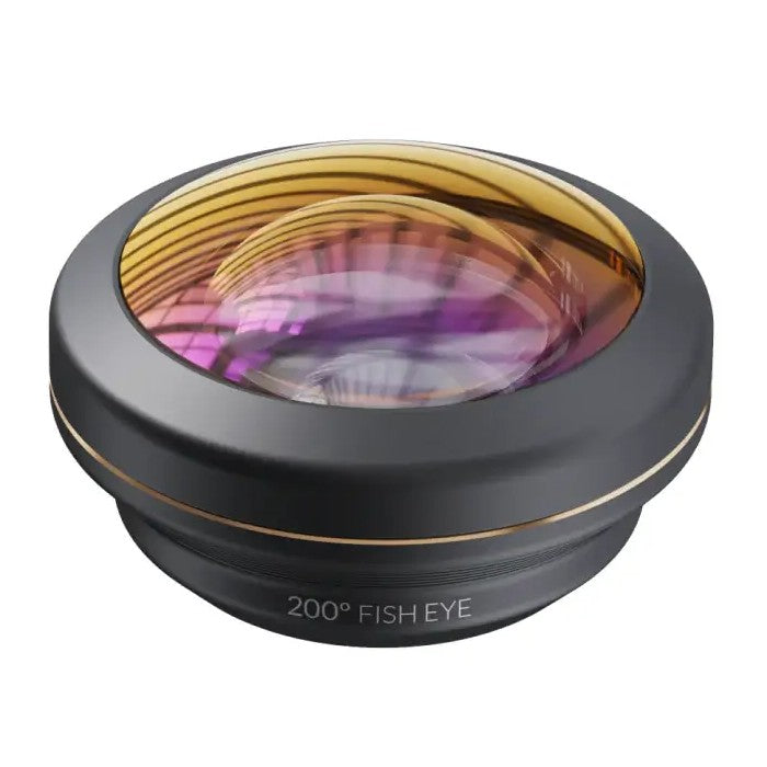 ShiftCam iPhone 16 Pro Custodia Dark Grigio Fabric + LensUltra 200° Fisheye