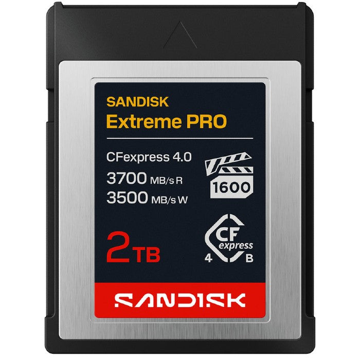 SanDisk Extreme PRO CFexpress Card 2 TB Type B, 4.0