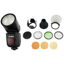 Godox Speedlite V1 Olympus/Panasonic + AK-R1 Accessory kit