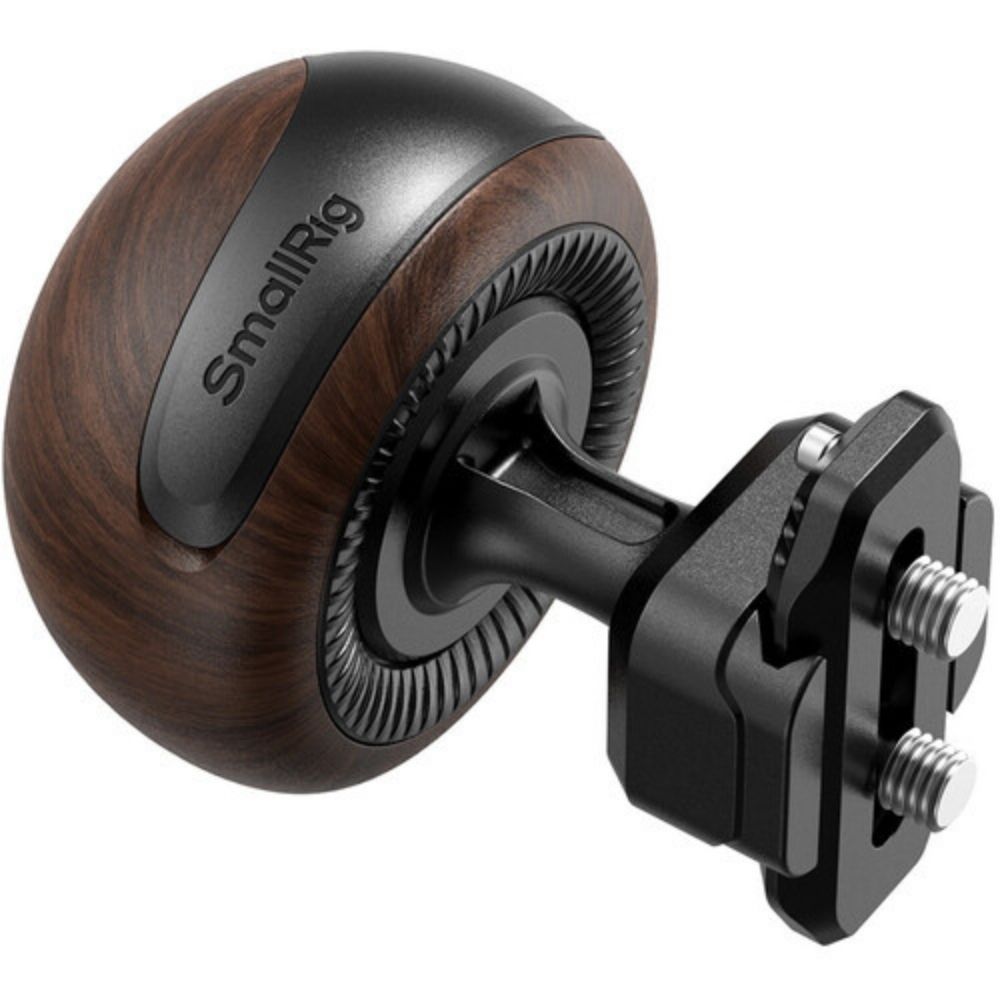 SmallRig 5927 Mini Wooden Side Handle with "HawkLock" H21 Quick Release