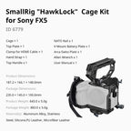 SmallRig 6779 "HawkLock" Cage Kit with V-mount Plate for Sony FX5