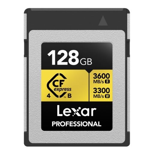 Lexar Professional Oro CFexpress 4.0 Type B R3600/W3300 MB/s – 128GB