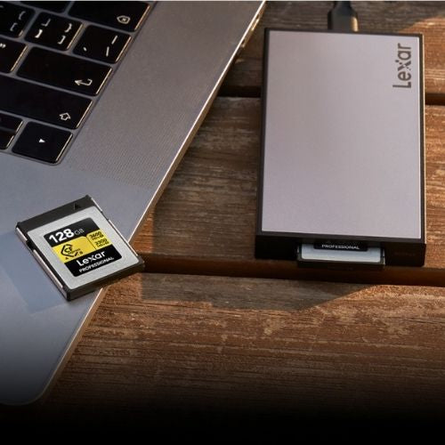 Lexar Professional Oro CFexpress 4.0 Type B R3600/W3300 MB/s – 128GB