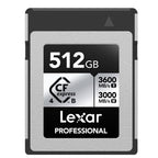 Lexar Professional Oro CFexpress 4.0 Type B R3600/W3300 MB/s – 512GB