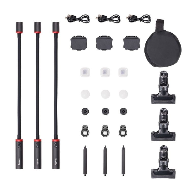 SmallRig 6520 RM 03 Macro Photography LED Video Light Kit (3-pack)