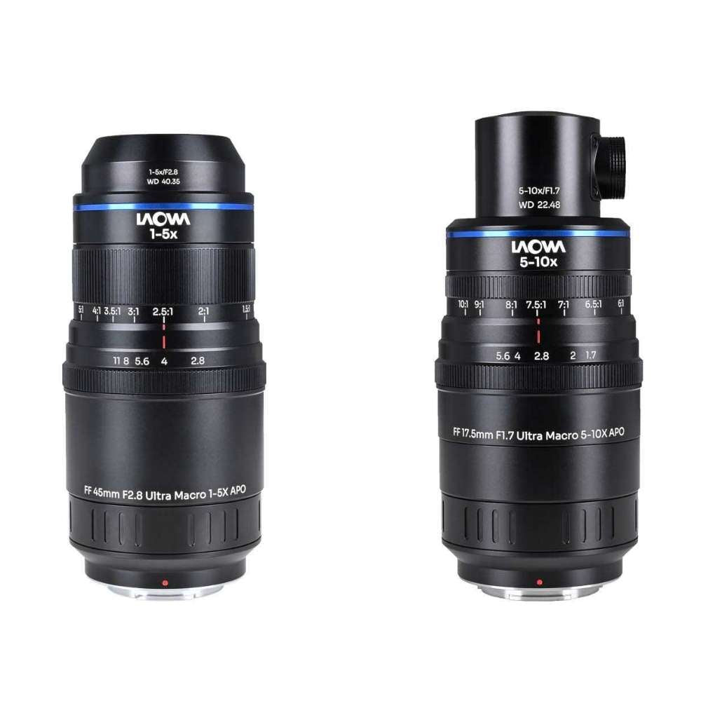 Laowa Aksen 2-obiettivo Bundle (45mm f/2.8, 17.5mm f/1.7 (Coax Ill)) - Nikon F