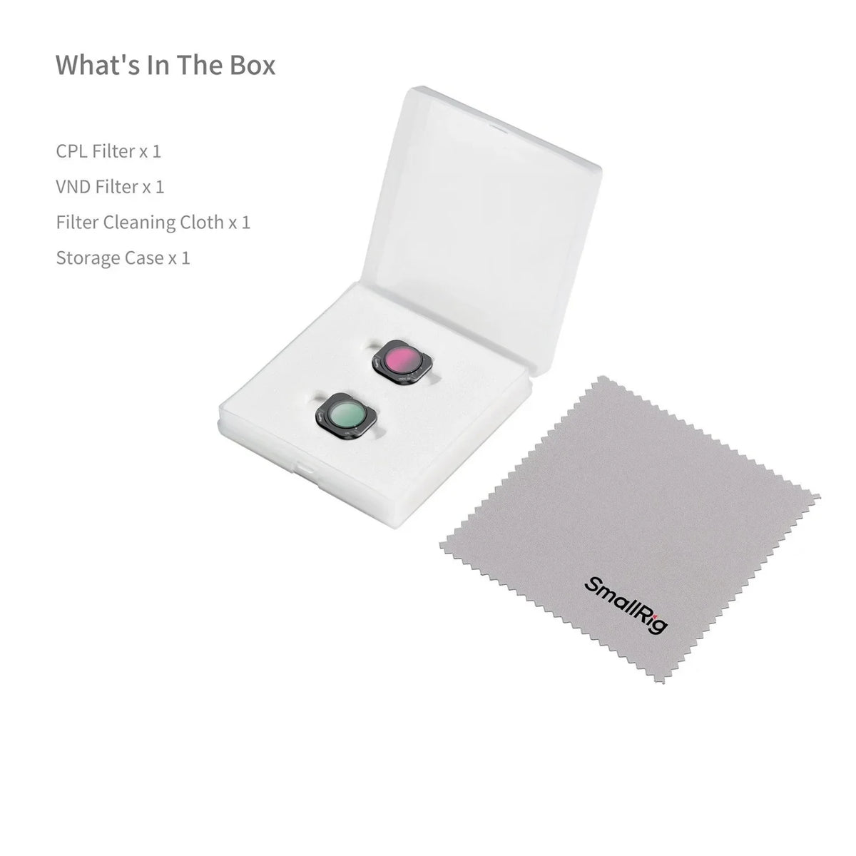 SmallRig 7112 CPL & VND Filter Kit for Insta360 Luna Pro