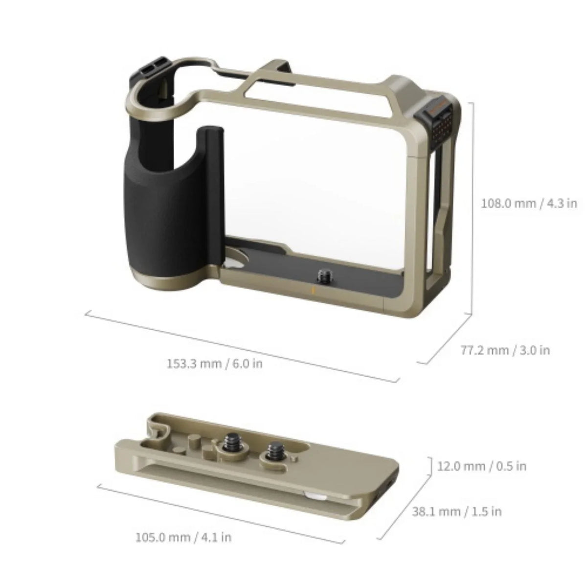 SmallRig 5928 Modular Cage for Hasselblad X2D 100c series - Tundra Green