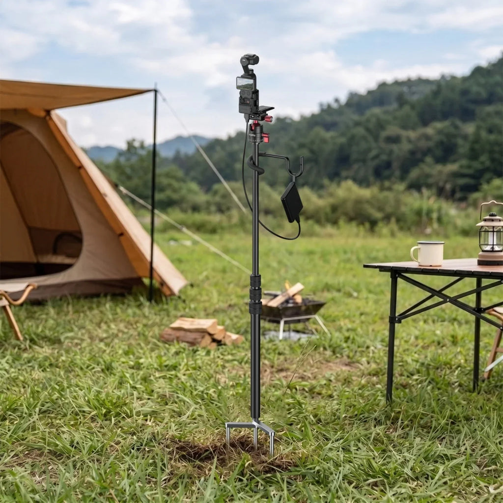 SmallRig 6397 Monopod with Triple Ground Spikes and Ball Head