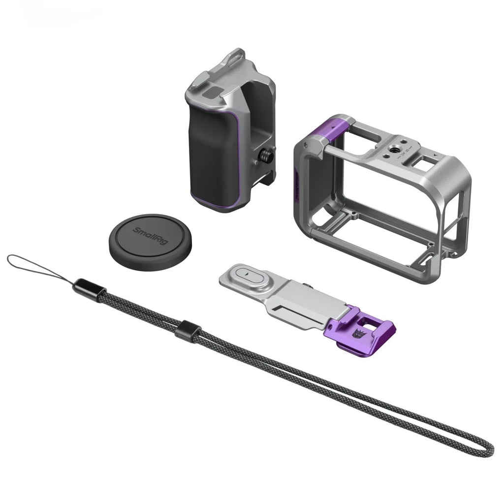 SmallRig 6367 Modular Street Photography Cage Kit for DJI Osmo Action 6 (Megatron Edition)