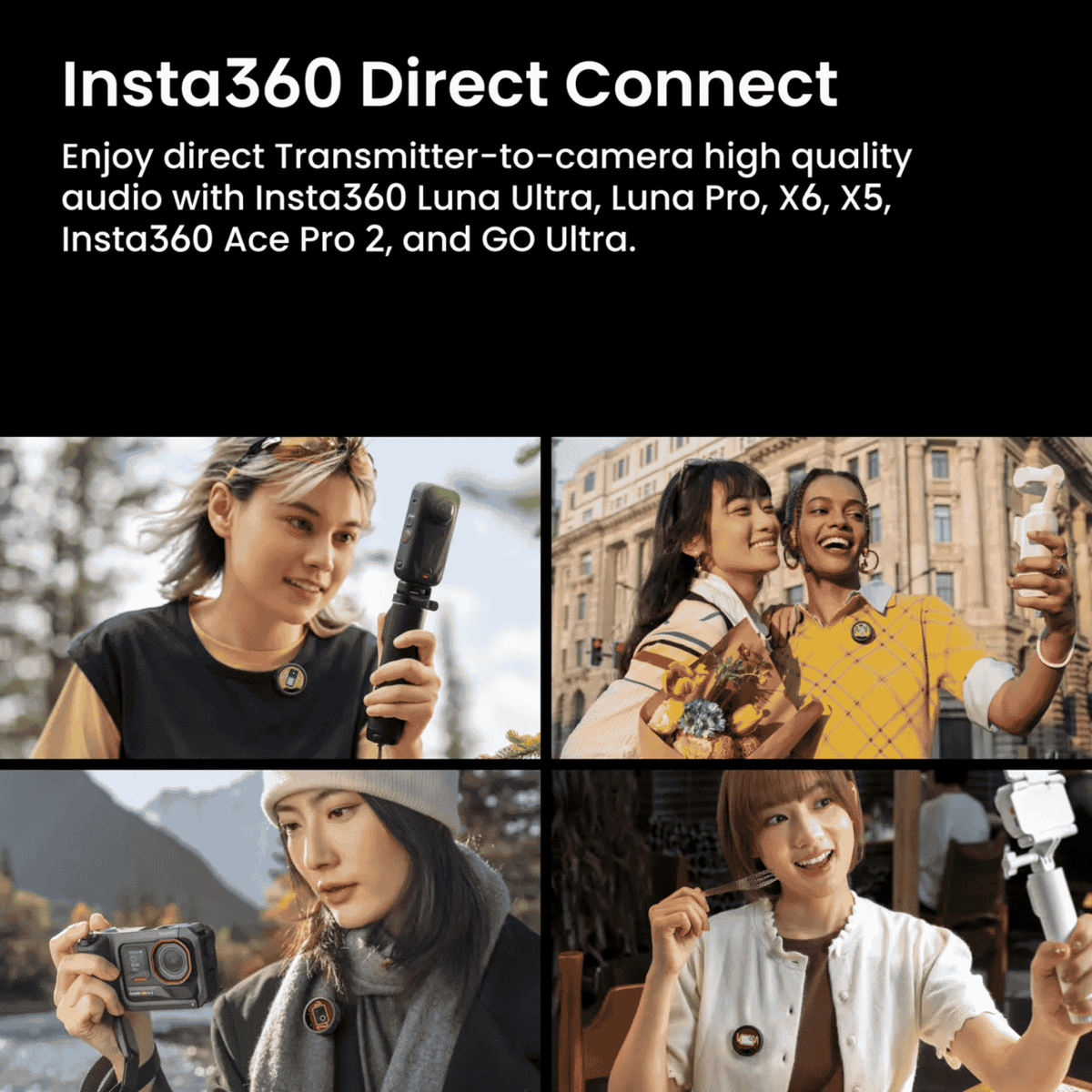 Insta360 Mic (2 TX + 1 RX)